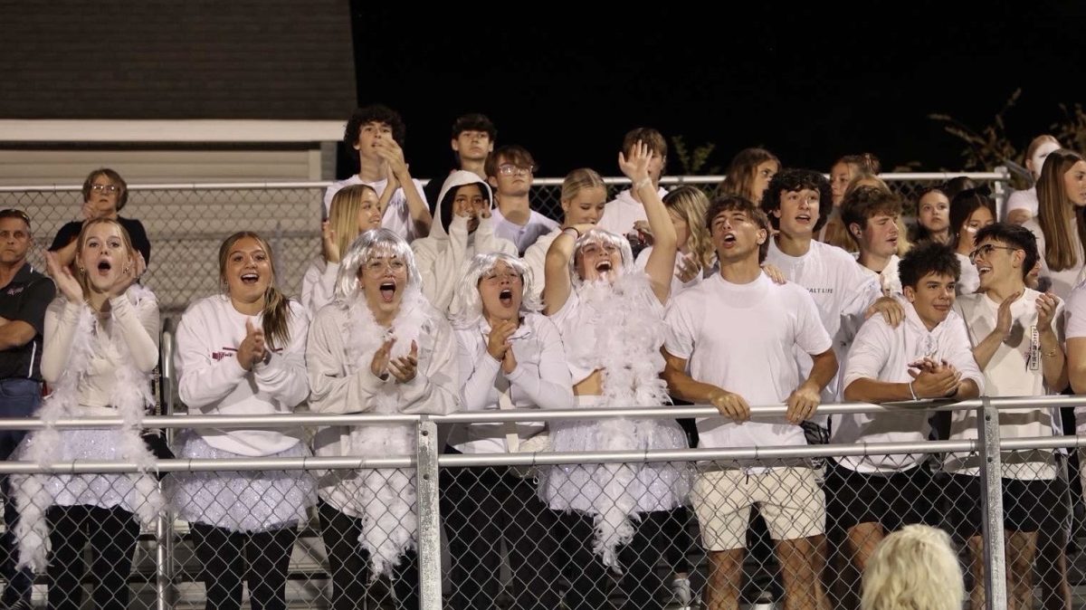 Dee-Mack student section versus Eureka