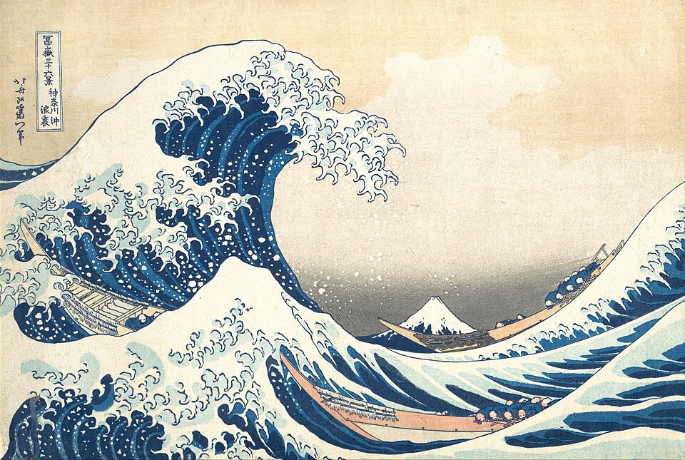 The Great Wave off Kanagawa by Katsushika Hokusai (1831)