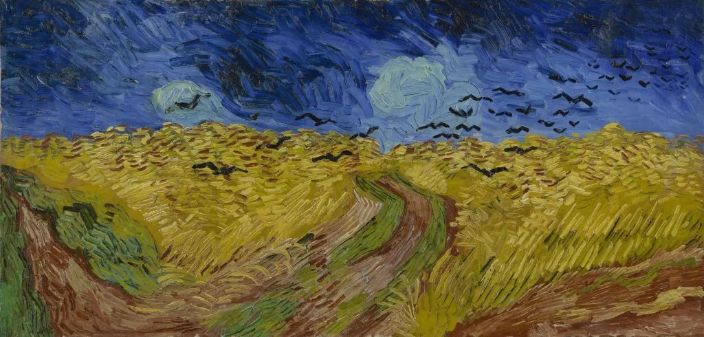 Wheatfield With Crows by Vincent van Gogh (July 1890)
