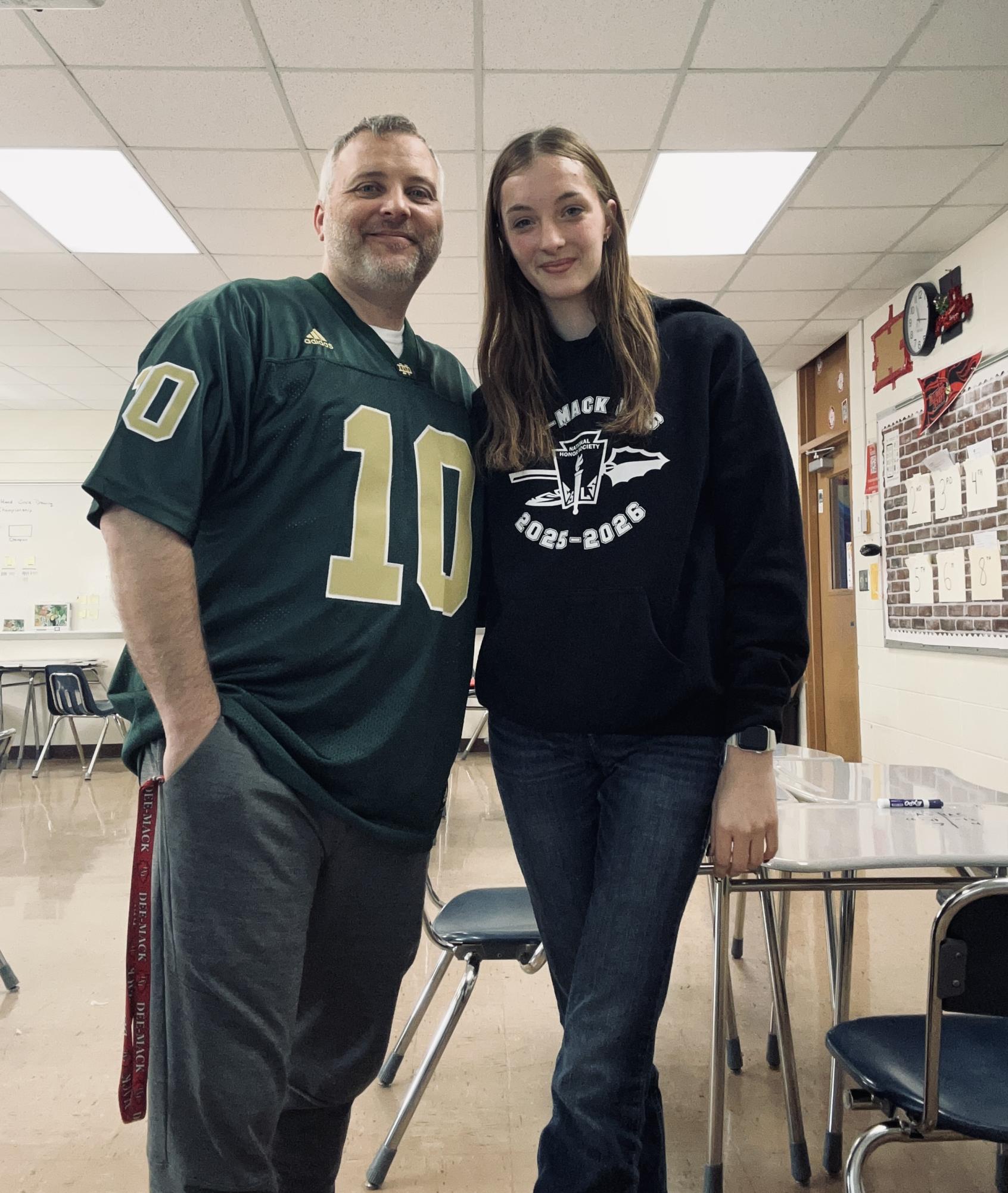 Mr. Reiman and Paeton Whitaker